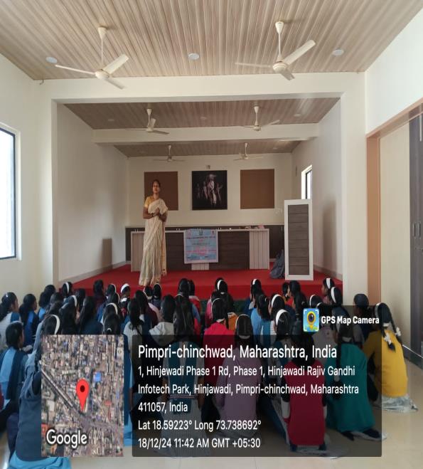 adolescent girls during awareness session