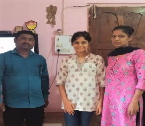 Group of happy students in a classroom